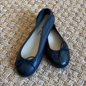 Black ballet flats from French Sole